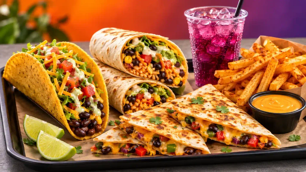 Taco bell vegetarian Menu